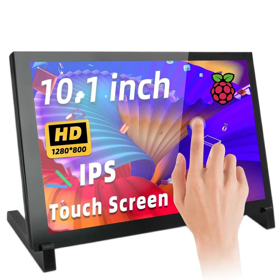Raspberry Pi 10.1 Inch Capacitive Touch Screen Ips - IPistBit Monitor Portabel Layar Sentuh Kapasitif