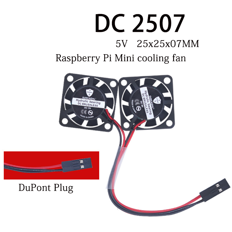 Kipas pendingin DC 5V 0,11a 25 - Raspberry Pi Water Cooling Kit ulasan dan harga