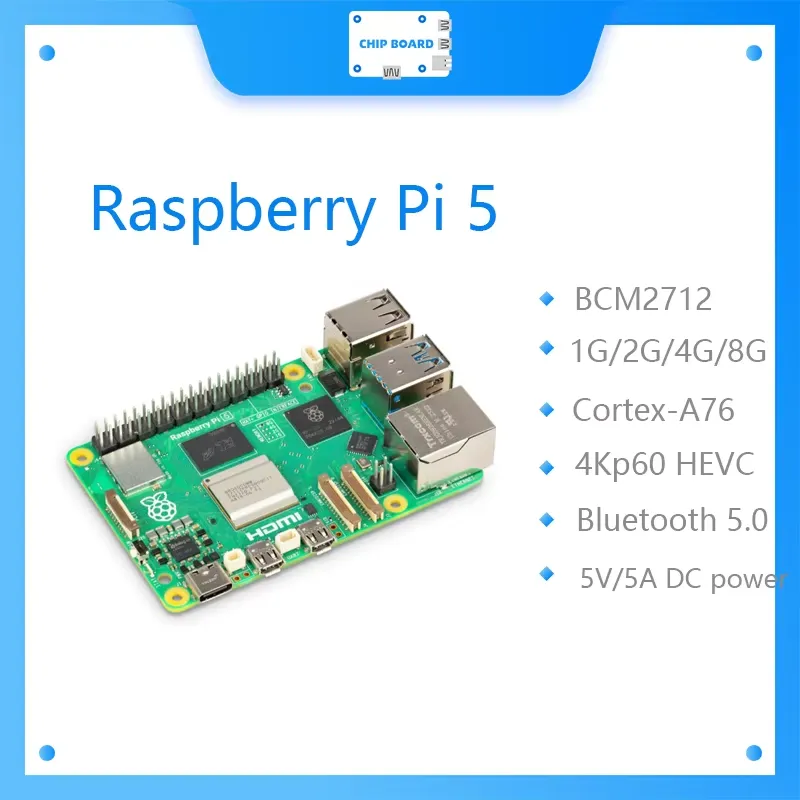 Untuk Raspberry Pi 5 Board Cor - Raspberry Pi 5 8Gb Board ulasan dan harga