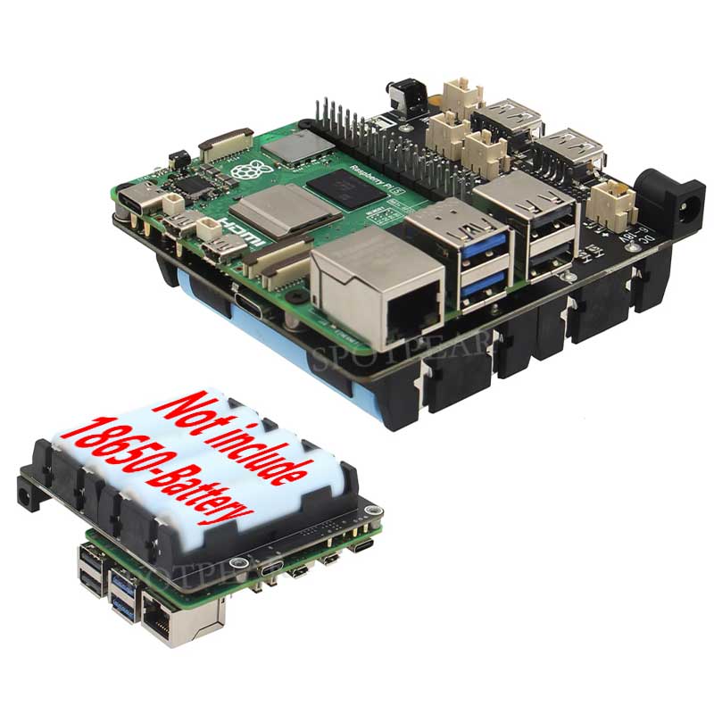 X1202 Raspberry Pi 5 UPS papan - Raspberry Pi Uninterrupted Power Supply Ups 18650 ulasan dan harga